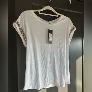 Marciano Top with Beaded Detail